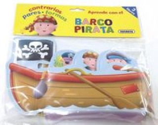 Книга Aprende con el barco pirata contrarios, pares y formas 