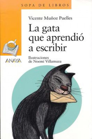 Kniha La gata que aprendio a escribir VICENTE MUÑOZ PUELLES