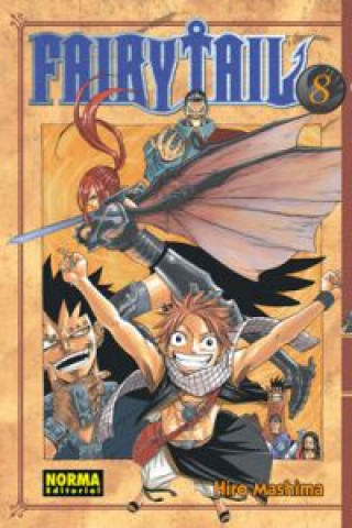 Książka Fairy Tail 8 Hiro Mashima