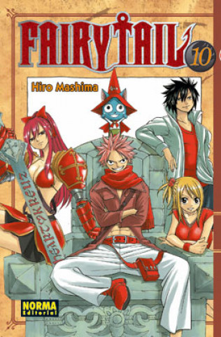 Kniha Fairy Tail 10 Hiro Mashima