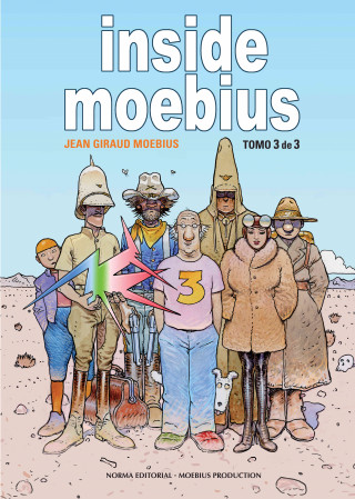 Книга Inside Moebius 3 Jean Giraud