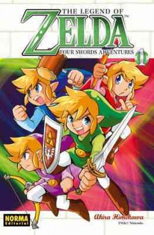 Könyv The legend of Zelda. Four Swords 1 Akira Himekawa