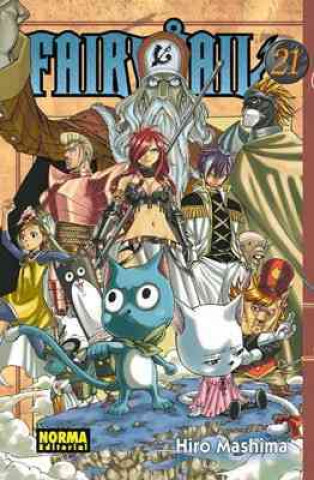 Książka Fairy tail 21 Hiro Mashima