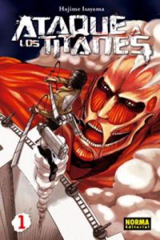 Könyv Ataque a los titanes 1 Hajime Isayama