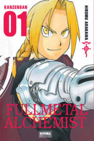 Kniha Fullmetal Alchemist kanzenban 1 Hiromu Arakawa