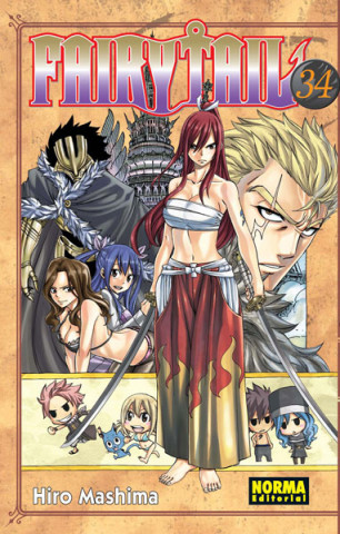 Książka Fairy Tail 34 Hiro Mashima