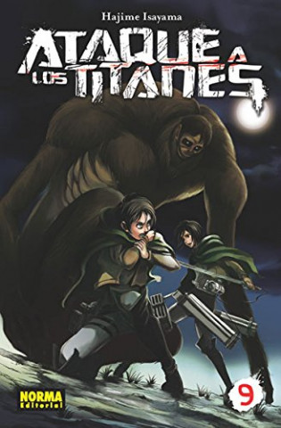 Книга Ataque a los titanes 9 Hajime Isayama