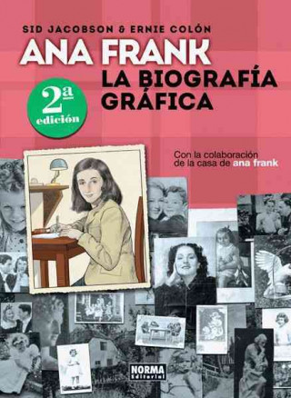 Kniha Ana Frank, la biografía gráfica 