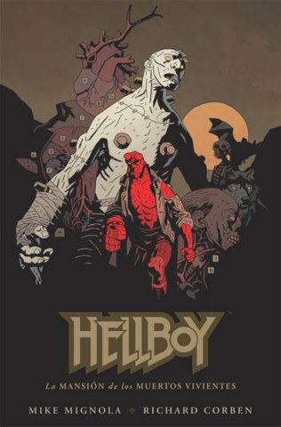 Knjiga Hellboy 17, La mansión de los muertos vivientes Richard Corben