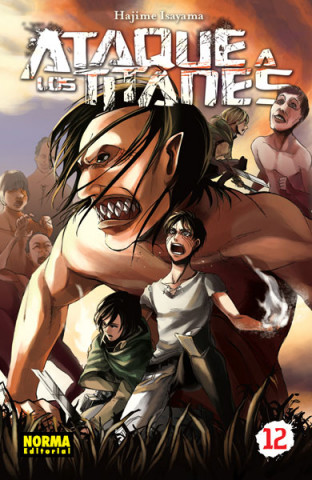 Livre Ataque a los titanes 12 Hajime Isayama