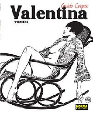 Kniha Valentina 4 GUIDO CREPAX