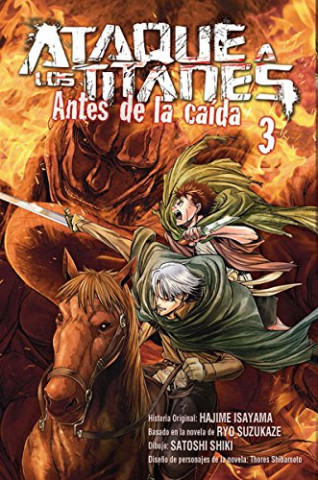 Knjiga Ataque a los Titanes. Antes de la Caída 3 H. ISAYAMA