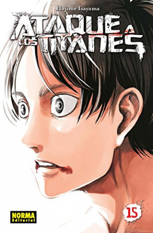 Carte Ataque a los titanes 15 Hajime Isayama
