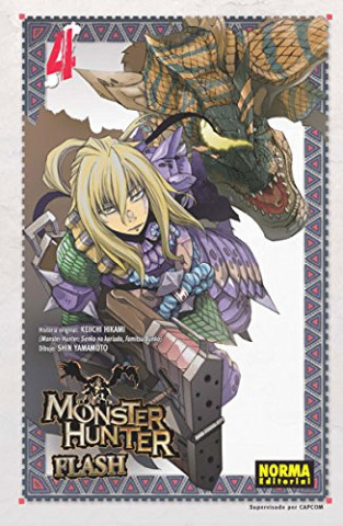 Book MONSTER HUNTER FLASH 4 Hiro Mashima