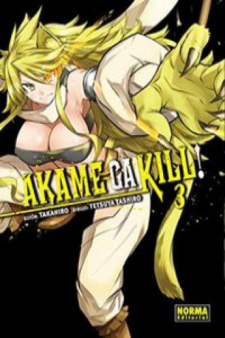 Kniha AKAME GA KILL! 03 TETSUYA TASHIRO TAKAHIRO