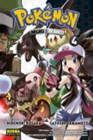 Carte POKEMON 29. NEGRO Y BLANCO 4. HIDENORI HUSAKA