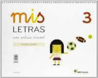 Книга Mis letras 3, Educación Infantil AAVV