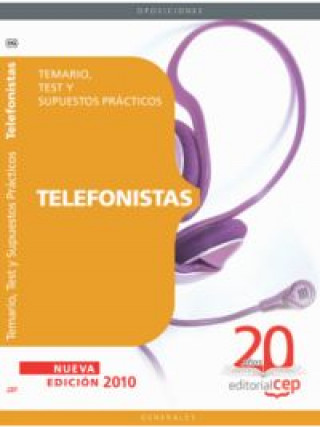 Buch Telefonistas. Temario, Test y Supuestos Prácticos 