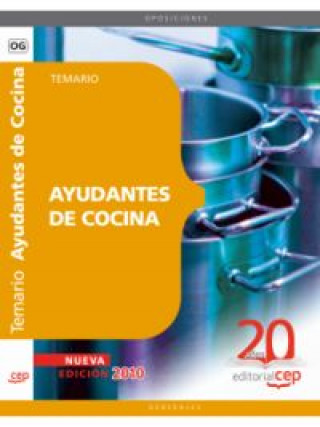 Книга Ayudantes de Cocina. Temario 