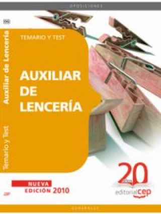 Könyv Auxiliar de Lencería. Temario y Test 