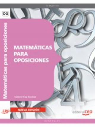 Kniha Matemáticas para oposiciones Isidoro Nisa Escobar