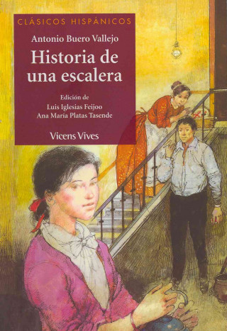 Könyv Historia de una escalera, clásicos hispánicos, ESO. Material auxiliar Antonio Buero Vallejo