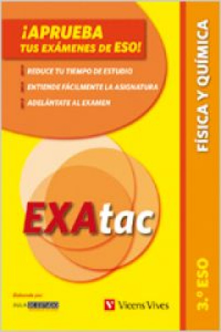 Book Exatac, fisica y quimica, 3 ESO Aula d'Estudi Assessoria d'Estudi