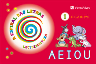 Könyv A espiral das letras, lectoescritura, 1 Educación Infantil, 5 anos 