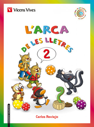 Kniha L'Espiral de les Lletres, L'Arca de les Lletres, (m, L, S, Ss, P) 2 Educació Infantil, 5 anys Carlos Reviejo