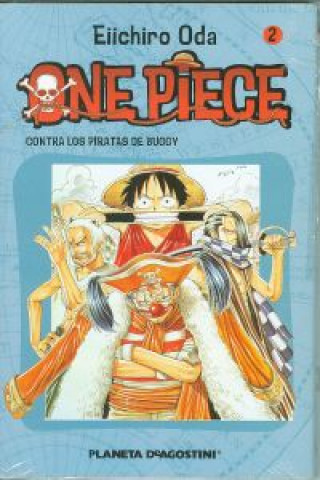 Kniha One Piece 02: Contra los piratas de Buggy Eiichiro Oda