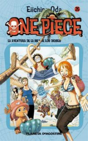 Kniha One Piece 26, La aventura de la Isla de los Dioses Eiichiro Oda