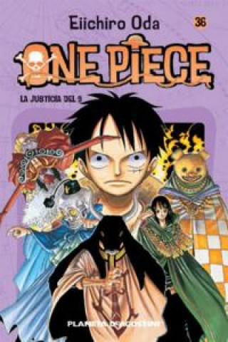 Könyv One Piece 36, La justicia del 9 Eiichiro Oda