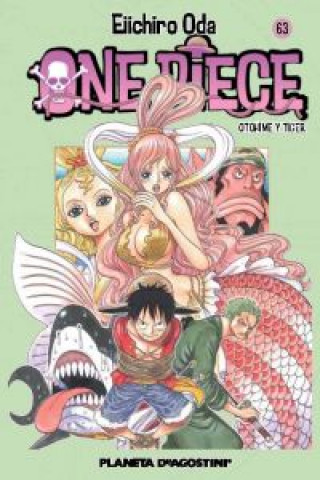 Carte One Piece 63, Otohime y Tiger Eiichiro Oda