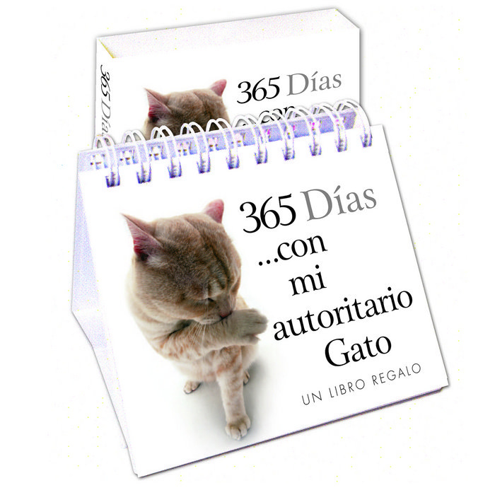 Könyv 365 días con mi autoritario gato 
