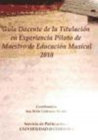 Książka CD.GUIA DOC.TITULACION EXPERIENCIA PILOT 