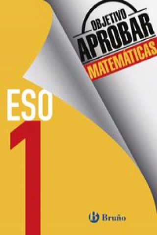 Carte Objetivo aprobar Matemáticas 1 ESO 