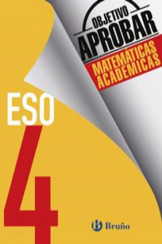 Carte Objetivo aprobar Matemáticas Académicas 4 ESO 