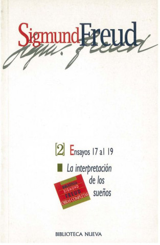 Kniha Sigmund Freud 2 (edición económica). Tomo 2 (1899-1900). Ensayos 17 al 19 