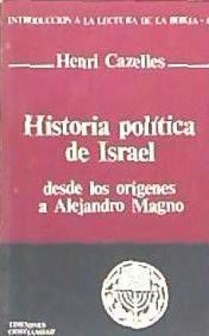 Książka Historia política de Israel desde los orígenes... Alejandro Magno Henri Cazelles