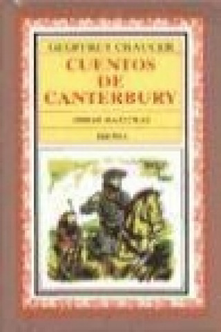 Livre Cuentos de Canterbury Geoffrey Chaucer