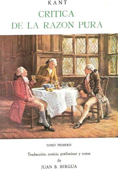 Książka Crítica de la razón pura Immanuel Kant