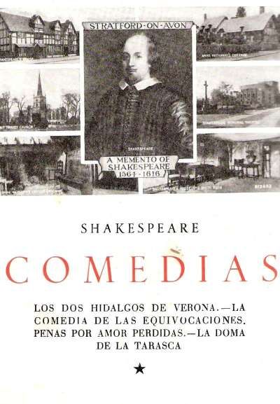 Carte Comedias William Shakespeare