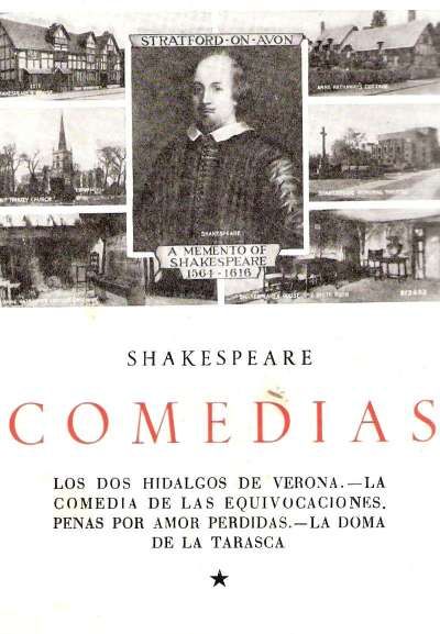 Knjiga Comedias William Shakespeare