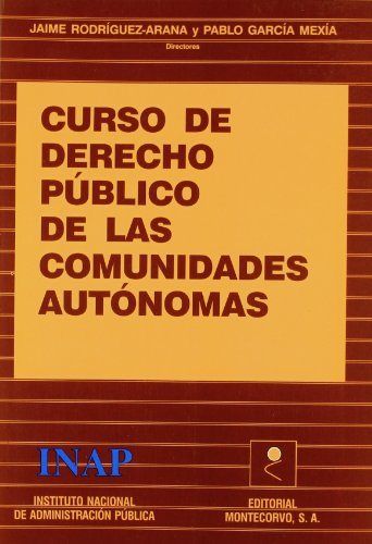 Carte Curso de derecho público de las Comunidades Autónomas 