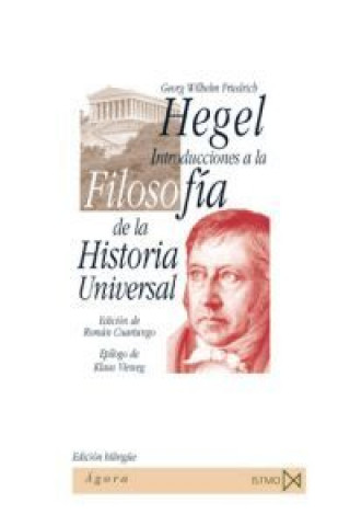Könyv Introducciones a la filosofía de la historia universal Georg Wilhelm Friedrich Hegel
