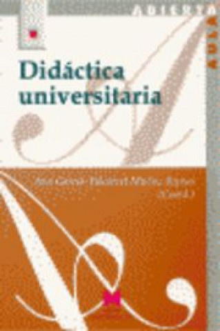 Kniha Didáctica universitaria ANA GARCIA-VALCARCEL MUÑOZ-REPISO