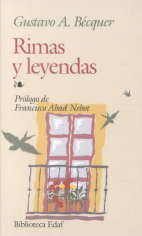 Kniha Rimas y leyendas Gustavo Adolfo Bécquer