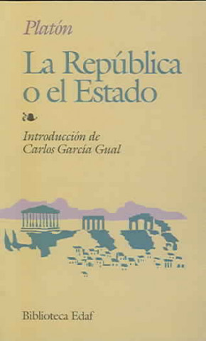 Książka La República o El Estado Platón