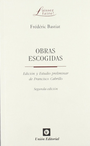 Carte Obras escogidas Frédéric Bastiat