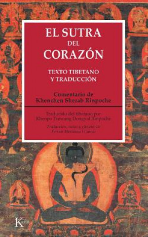 Knjiga El sutra del corazón : texto tibetano y traducción Khenpo Tsewang Dongyal